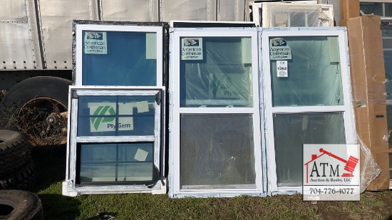 (13) New/Used PlyGem Windows