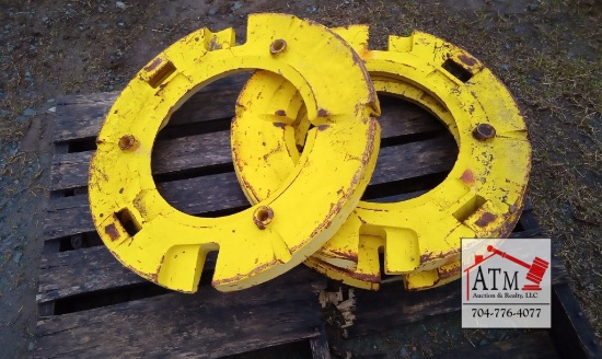 (3) Tractor Wheel Weights