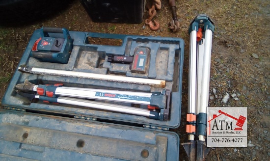 Bosch Professional Laser Level w/ (2) Tripods