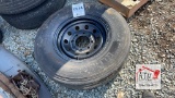 8 Lug 235/80R16 Trailer Tire/Wheel