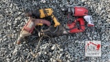 (3) Drills (1) Sawzall
