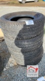(4) 285/70R17 Tires
