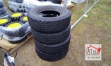 (4) Like New Michelin 265/75R16 Tire