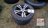 (2) 5-lug 205/55R16 Tire Wheel Assembly