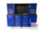 NEW 7' Work Bench w/ 18 Drawers - Blue