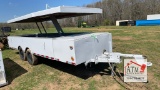 Plumbers 5.5’ x 18’ Trailer