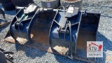 88” Grapple Bucket - Skidsteer Attachment
