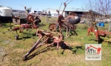 Sitrex Hay Tedder 4-Basket - 3 Pt Hitch