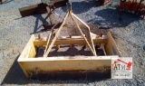 4' Box Scrape - 3 Pt Hitch