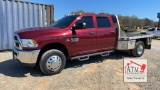 2018 Dodge 3500 Flatbed 4x4