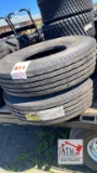 (2) NEW 8.25R15 Trailer Tires