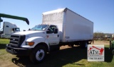 2013 F-750 Ford 26' Box Truck