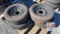 (4) 6 Lug 195/60R15 Trailer Tire/Wheels