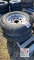 (2) 6 Lug Trailer Tires