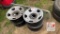 (4) 8 Lug Wheels & Sliding Glass