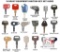 18 Heavy Equipment Construction Ignition Key Set