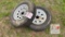(2) 5 Lug Trailer Tires