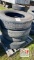 (4) 11R24.5 Tires
