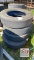 (4) 275/80R22.5 Tires