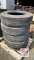 (5) 275/80R22.5 Tires