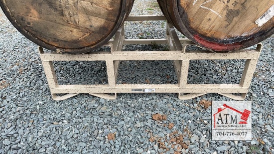 Whiskey Barrel Rack