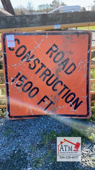 Road Construction Sign