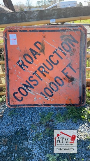 Road Construction Sign