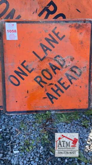 Road Construction Sign