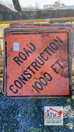 Road Construction Sign