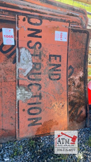 Road Construction Sign