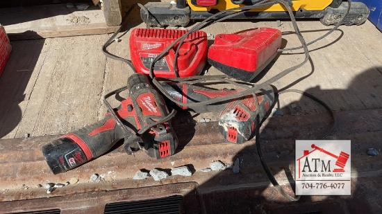 Milwaukee Drill, Impact and Chargers