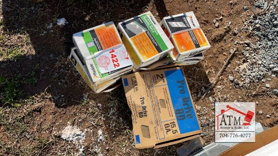 Misc Lot of Nail Gun Nails