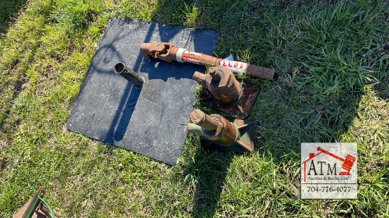 (2) Jacks and Half of PTO Shaft