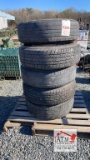 (5) Jeep Tires and Wheels