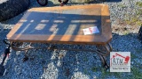 Stone and Wood Coffee Table