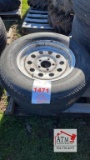 (2) 5 Lug Trailer Tires