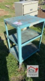 Rolling Metal Cart