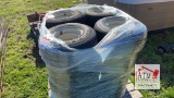 (4) 4 Lug Golf Cart Tires