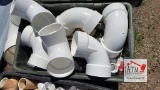 Tote of Misc Fittings