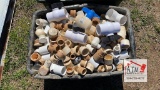 Tote of Various Fittings