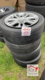 (4) 235/50R18 5 Lug Hyundai Wheels