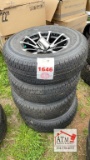 (4) 205/75R14 5 Lug Wheels