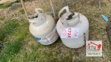 (2) Propane Grill Tanks