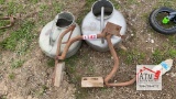 Antique Milk Cans with Hip Lock