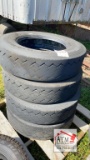 (4) 275/80R22.5 Tires