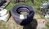 (2) 245/70R19.5 Tires