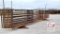 Continuous 24' Livestock Fence Panel w/ 10' Gate