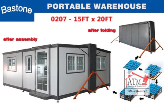 Bastone Mobile Expandable Prefab House 15' x 20'