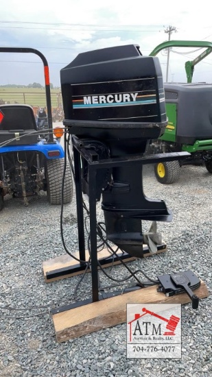 Mercury 40 Outboard Motor and Stand