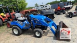 New Holland TZ24DA Tractor w/ 48